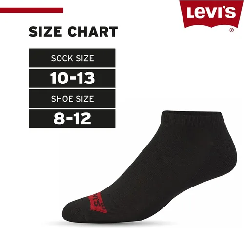 Vista 6 de Levi's Calcetines para hombre, 8 pares de calcetines tobilleros de corte bajo para hombre, calcetines deportivos de primera calidad para hombre