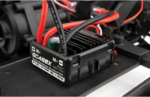 Vista 8 de Team Associated Enduro TrailTruck Knightrunner RTR Listo para ejecutar LiPo ComboBlue ASC40115C