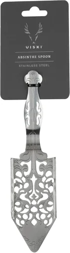Vista 9 de Viski Cuchara de absenta – Gotero de absenta estilo vintage con perforaciones – apto para lavavajillas de acero inoxidable juego de 1 absinthe