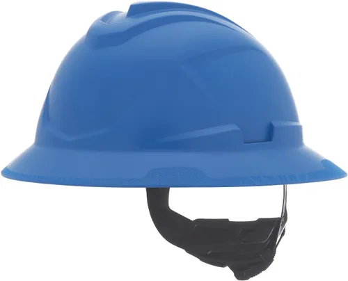Vista 9 de MSA V-Gard C1 Casco de Ala Completa con Barrera Térmica de Enfriamiento ReflectIR y Suspensión Fas-Trac III - Utiliza Características