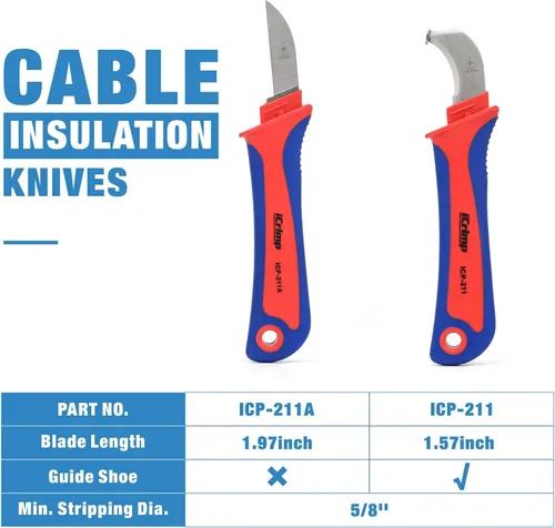 Vista 4 de iCrimp - Cuchillos para pelar cables C/W