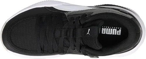 Vista 4 de Puma Hombres Court Rider Team Zapatillas De Baloncesto Zapatos Casual - Negro
