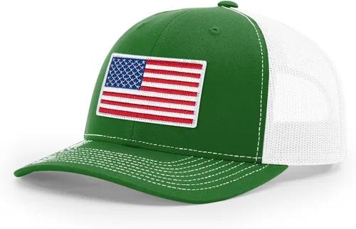 Vista 162 de Joe's USA Richardson 112 - Gorras de camionero con parche gráfico personalizado - Gorras estructuradas de cinco y seis paneles Richardson Premium