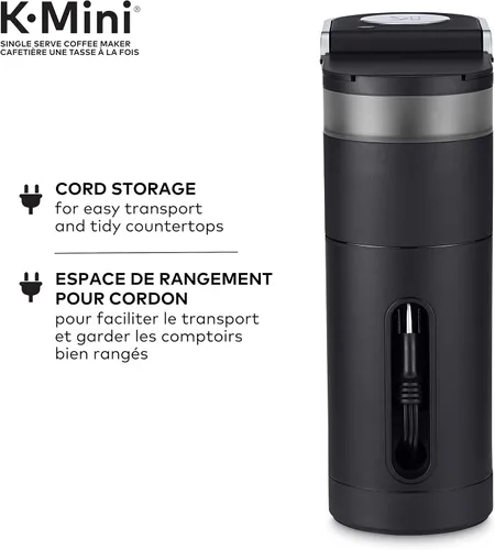 Vista 6 de Dispensador K-Mini de Bebidas Calientes Negro Mate