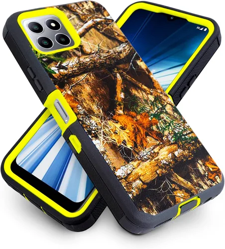 Vista 2 de Customerfirst for for Boost Mobile Celero 5G+ Plus 2023, funda resistente a prueba de golpes con funda de clip para cinturón con protector