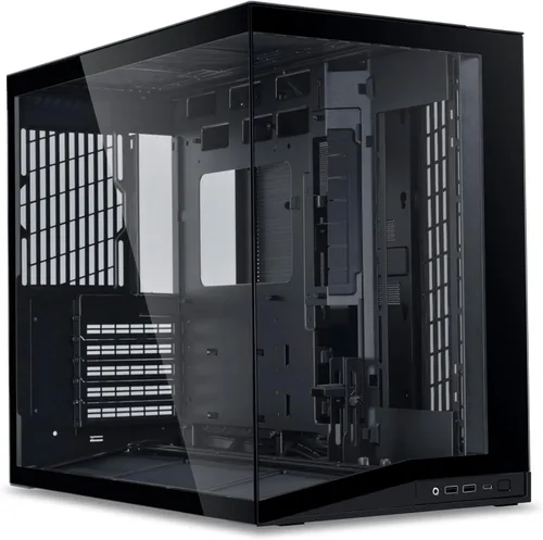 Vista 3 de LIAN LI O11D MINI V2 Carcasa de Computadora Compacta ATX Mid-Tower de Flujo de Aire Vista Panorámica Flujo de Aire Completamente Ventilado