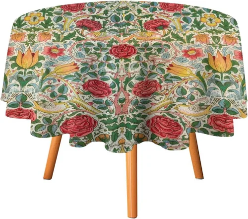 Vista 44 de Mantel azteca suroeste, diseño étnico tribal geométrico, estilo vintage, bohemio, elegante, lavable, para comedor, cocina, granja, fiesta
