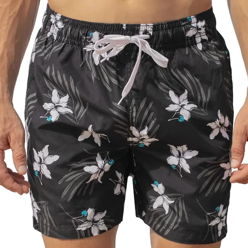 Vista 18 de Kanu Surf Men's Monaco Swim Trunks (Regular & Extended Sizes)