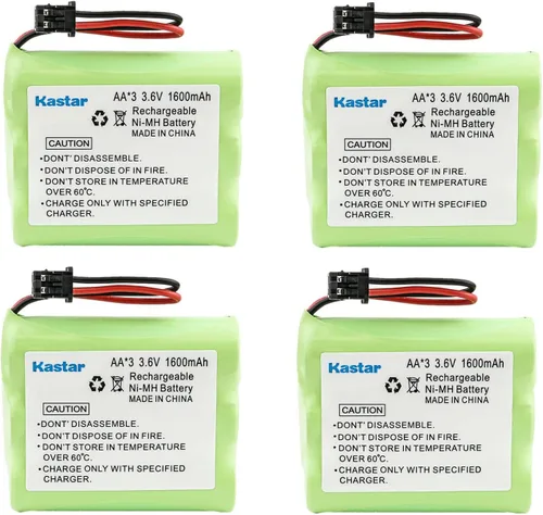 Vista 8 de Kastar Paquete de 1 batería de repuesto para Panasonic P-P501 P-P501A P-P501PA HHRP501 KX-A36 KX-TA38 TYPE 1 P-P504 P-P504A P-P504PA TYPE 11 P-P505