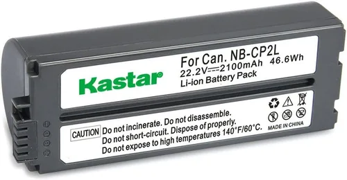 Vista 2 de Kastar Batería x4 + cargador BG-CP200 para Canon NB-CP1L NB-CP2L y impresora fotográfica compacta SELPHY CP100 CP200 CP220 CP300 CP330 CP400 CP510