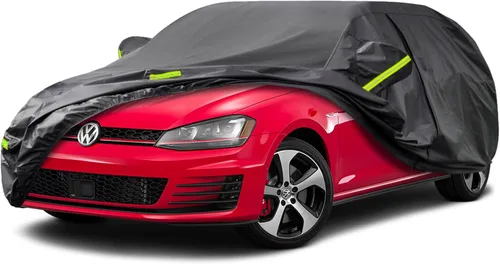 Vista 70 de Kaugung Funda para Coche de Ajuste Personalizado BMW Serie 3 E30 (1982-1994), 7 Capas Resistente al Viento Todo Clima Impermeable Cubierta Exterior