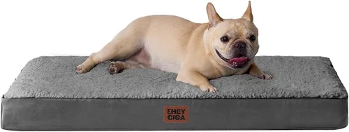 Vista 22 de EHEYCIGA Camas ortopédicas para perros, cama para perros con funda extraíble lavable, todos los tamaños de perros