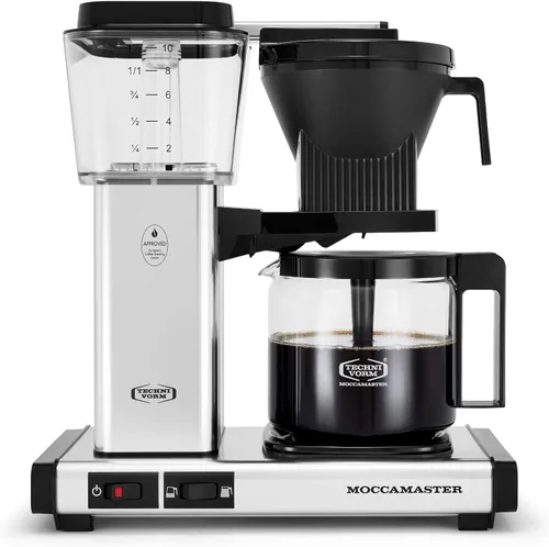 Vista 16 de Technivorm Moccamaster 53937 KBGV - Cafetera de 10 tazas, color negro, 40 onzas, 1.25 l