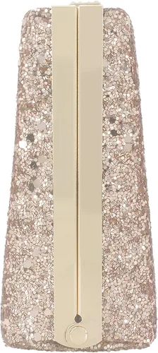 Vista 5 de Bolso de mano grande con purpurina para fiesta de mujer brillante