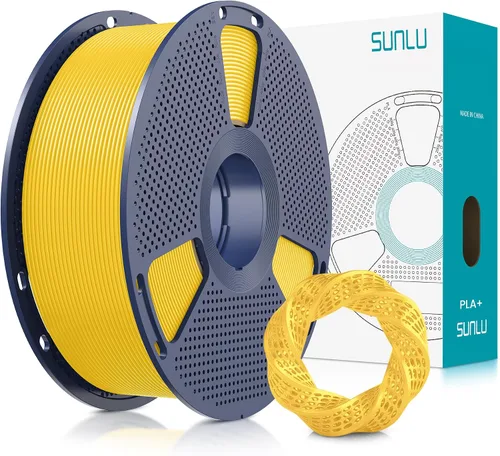 Vista 35 de SUNLU - Filamento PLA Plus para impresora 3D, 1.75 mm, bobina de 1 kg (2.2 lb), enrollado de forma ordenada, precisión dimensional ±0.02 mm