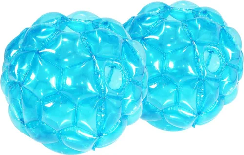 Vista 9 de SUNSHINEMALL Sumo Balls Bumper Balls Giant Inflatable Bubble House Summer Outdoor Toys for Kids Yard Human Hamster Ball Adults Active Play