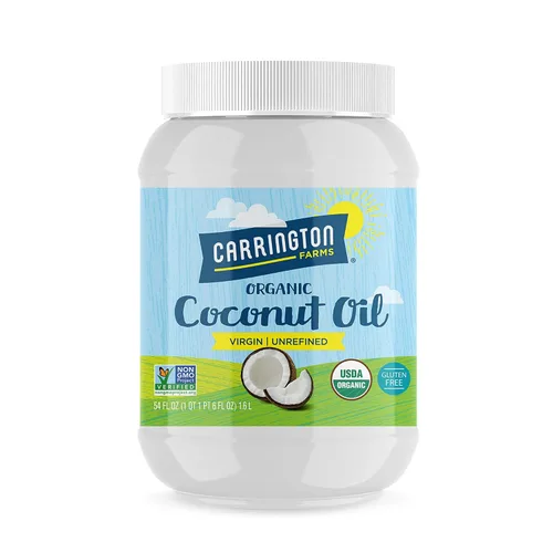 Vista 11 de Carrington Farms Aceite de coco virgen orgánico, 12 onzas líquidas
