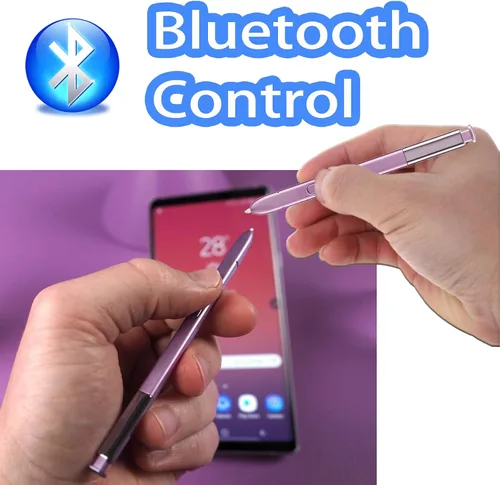 Vista 4 de Galaxy Note 9 - Lápiz óptico con Bluetooth - S Pen para Samsung Galaxy Note9 (morado lavanda)
