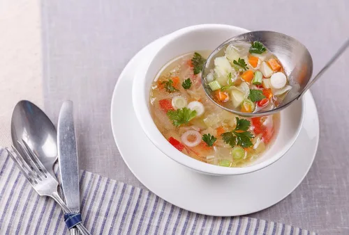 Vista 2 de Naturejam Mezcla de sopa de zanahorias secas y patatas 8 onzas de copos de verduras deshidratados para hacer una mezcla de sopa de fideos ramen