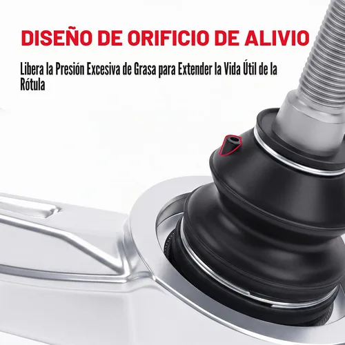 Vista 3 de KSP Brazo de Control Superior Delantero Para Toyota 4Runner 2003-2023, Brazo de Control de Aluminio Delantero Ajustable de 2-4" Para 2006-2016 FJ