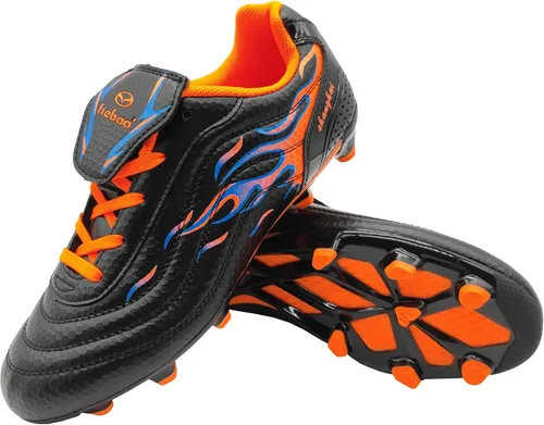 Vista 6 de tiebaoGanar Soccer Cleats for Mens Womens Long Studs Firm Ground Training Athletic Football Shoes OutdoorIndoor Running Spikes Softball Boys Girls