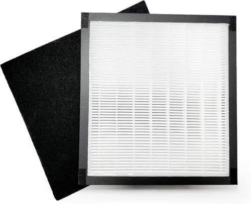 Vista 2 de Nispira Airvantage WK01234QPC - Filtro de repuesto para purificador de aire Oreck Air94 WK10002QPC, Plus Pet WK10052QPC True HEPA carbón activado 1