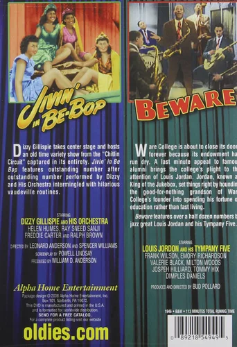 Vista 2 de Harlem Double Feature Jivin' In Be Bop Beware