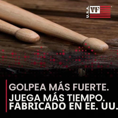 Vista 6 de Baquetas Vic Firth clásicas 5A, Custom