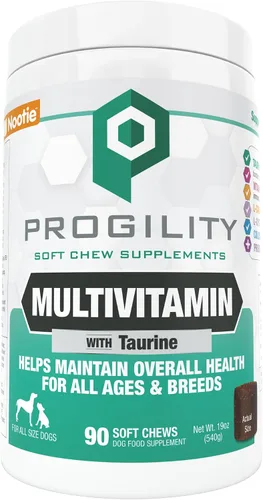 Vista 5 de Progility Mini multivitamínico diario para perros pequeños – Ayuda a apoyar la salud inmunológica, del corazón, los ojos, el cerebro y el intestino