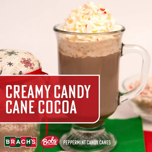 Vista 6 de Brach's Bastones de caramelo de menta rojos y blancos, 12