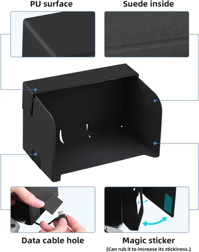 Vista 3 de HeiyRC Parasol para DJI Mini 4 Pro/AIR 3/Mini 2 SE/Mini 3 Pro/Air 2S/Mavic 3 Classic/Pro/Mini 2/Mini 3/AIR 2 RC-N1/RC-N2 Controlador