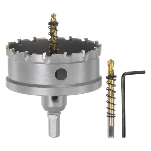 Vista 26 de HARFINGTON Cortador de carburo de sierra de agujero de metal de 0.472 in / 0.47 pulgadas de diámetro para acero inoxidable, metal, aleación