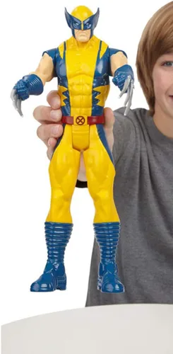 Vista 3 de Marvel Titan Hero Series Wolverine - Figura de acción de 12 pulgadas