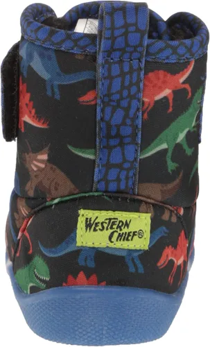 Vista 3 de Western Chief Botas de lluvia unisex Pollywog para niños Negro
