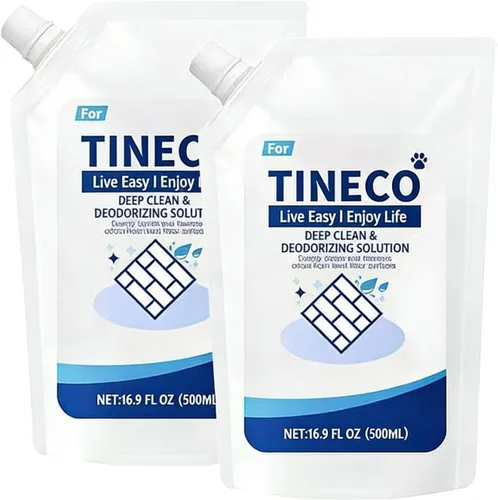 Vista 4 de Líquido de limpieza de suelos de 16.9 fl oz. Compatible con Tineco Floor One S3, FLOOR ONE S3 Breeze. Aspiradora húmeda y seca (3 bolsas)