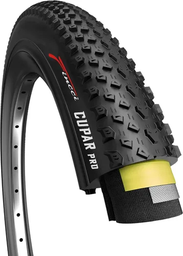 Vista 9 de Fincci Foldable 26x2.10 Mountain Bike Tires - 26 Inch Bike Tires with 1mm Nylon Puncture Proof - Black Kevlar 26 Bike Tyre 60 TPI with Cross Country