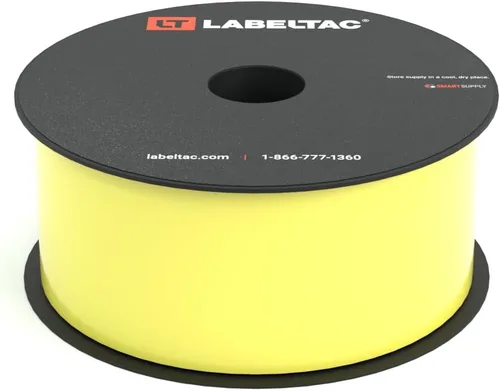 Vista 9 de Suministro de etiquetas LT4/LT4P/LTPX 0.5" x 150' Negro Print Long-Lasting Labels on Durable Water & Chemical Resistant Vinyl - Ideal for a Wide