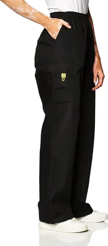 Vista 3 de WonderWink Quebec uniforme elástico con pantalón cargo, para mujer