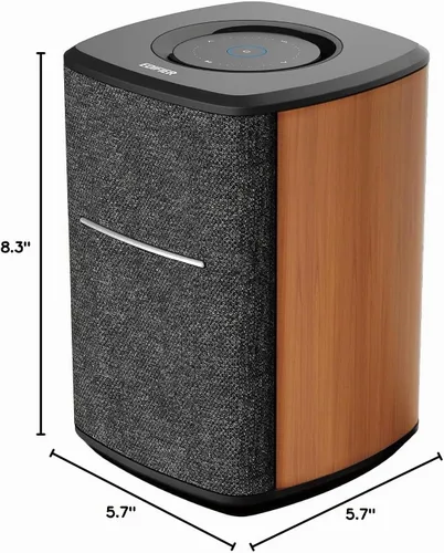 Vista 8 de Edifier Altavoz inteligente WiFi sin micrófono, funciona con Alexa, compatible con AirPlay 2, Spotify, Tidal Connect, Wi-Fi de una pieza de 40 W RMS