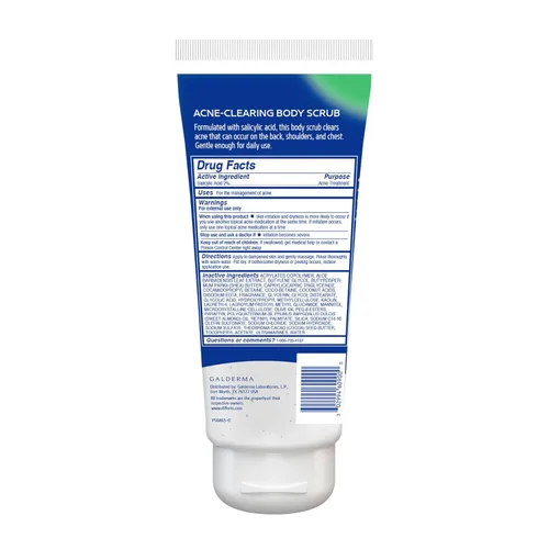 Vista 7 de Differin - Exfoliante corporal con ácido salicílico para eliminar el acné, mejora el tono y la textura de la piel en los hombros y el pecho, 8 onzas