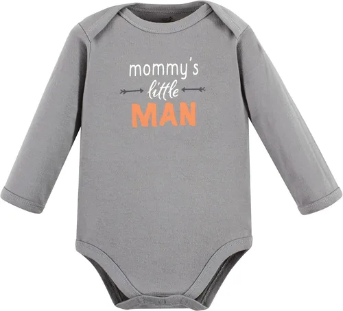 Vista 3 de Touched by Nature unisex-baby Organic Cotton Long-sleeve Bodysuits