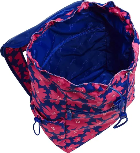 Vista 3 de Vera Bradley - Mochila con cordón para mujer talla única