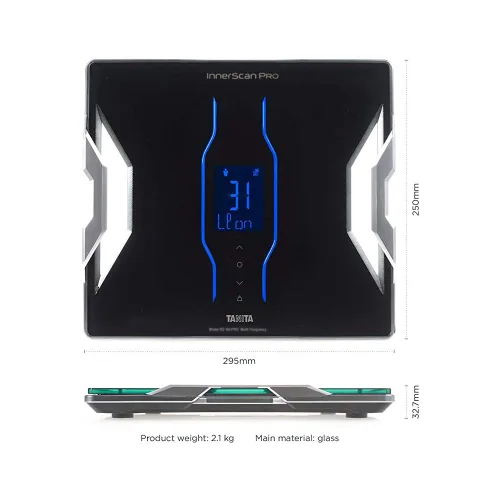 Vista 2 de Tanita RD-901 InnerScan PRO Monitor de composición de cuerpo completo - Tecnología Japón - Análisis de frecuencia múltiple - Escala inteligente