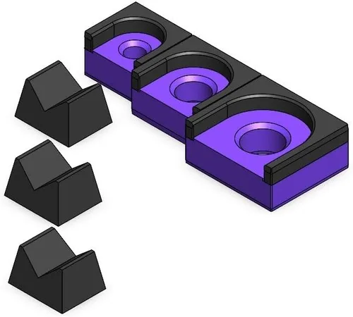 Vista 33 de Kit Organizador de Trinquete MagAttach (1/2", Negro/Negro)