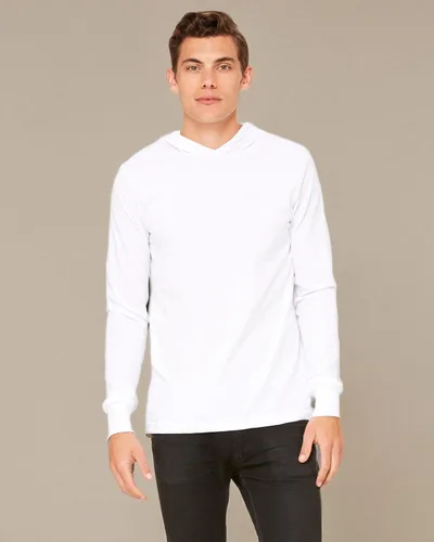 Vista 2 de Bella Canvas Sudadera unisex de manga larga con capucha
