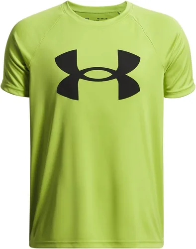 Vista 24 de Under Armour Camiseta de manga corta Tech Hybrid con estampado para niños