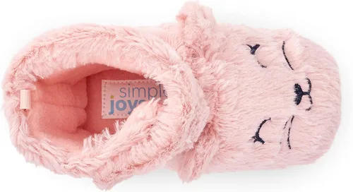 Vista 4 de Simple Joys by Carter's Unisex Babies and Toddlers Fuzzy Slipper