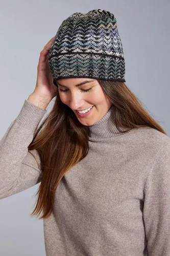 Vista 4 de Invisible World Gorro de lana de alpaca 100% para mujer