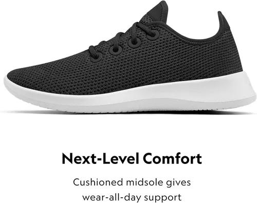 Vista 2 de Zapatos deportivos para mujer Tree Runners, lavables a máquina, hechos con materiales naturales