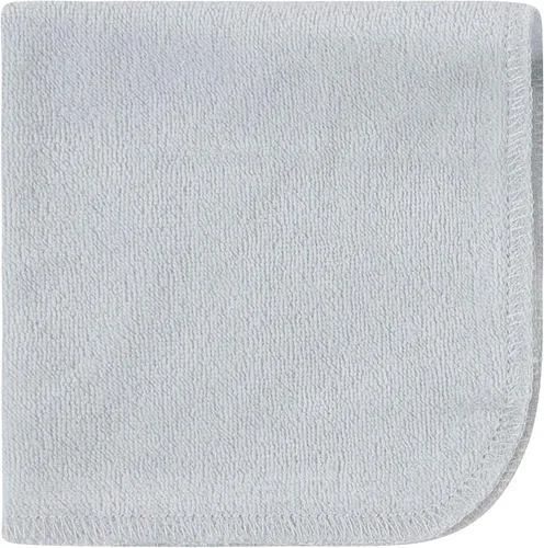 Vista 3 de Gerber Paquete de 10 paños de rizo para bebé, color verde oso, talla única